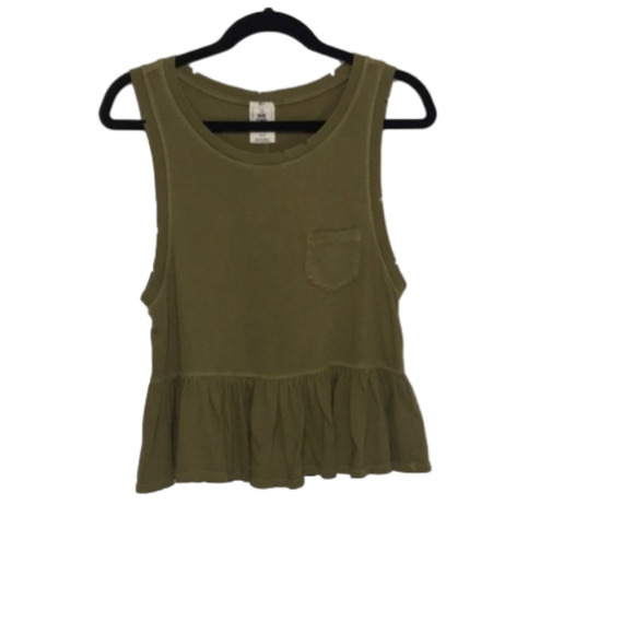 𝅺Free People We The Free Cropped Tank Top - Picture 1 of 10